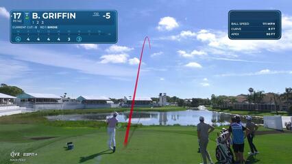 Ben Griffin | Round 2 | 17th hole | Shot 1 | 2025 Cognizant Classic