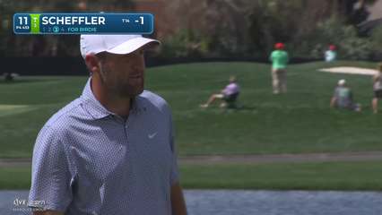 Scottie Scheffler | Round 1 | 11th hole | Shot 4 | 2026 Arnold Palmer