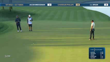 Chandler Phillips | Round 2 | 1st hole | Shot 4 | 2025 THE PLAYERS