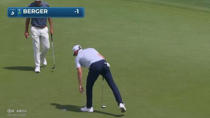 Daniel Berger | Round 1 | 3rd hole | Shot 3 | 2025 Valero
