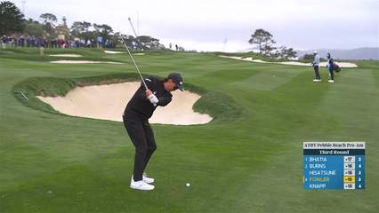 Rickie Fowler | Round 3 | 4th hole | Shot 2 | 2026 AT&T Pebble Beach