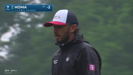 Max Homa | Round 2 | 7th hole | Shot 5 | 2025 the Memorial
