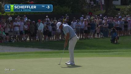 Scottie Scheffler | Round 4 | 1st hole | Shot 4 | 2026 Arnold Palmer