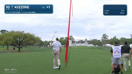 Patton Kizzire | Round 2 | 10th hole | Shot 2 | 2025 Houston Open