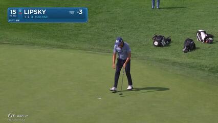 David Lipsky | Round 2 | 15th hole | Shot 3 | 2025 Rocket Classic