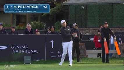 Matt Fitzpatrick | Round 4 | 1st hole | Shot 1 | 2025 Genesis