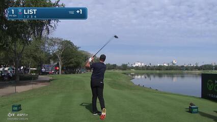 Luke List | Round 2 | 1st hole | Shot 1 | 2025 Mexico Open