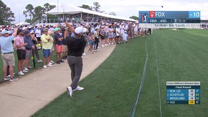 Ryan Fox | Round 4 | 18th hole | Shot 2 | 2025 Houston Open