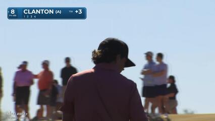 Luke Clanton | Round 1 | 8th hole | Shot 2 | 2025 WM Phoenix Open