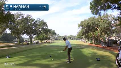 Brian Harman | Round 2 | 12th hole | Shot 1 | 2025 The RSM Classic