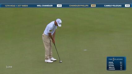 Chandler Phillips | Round 4 | 12th hole | Shot 4 | 2025 THE PLAYERS