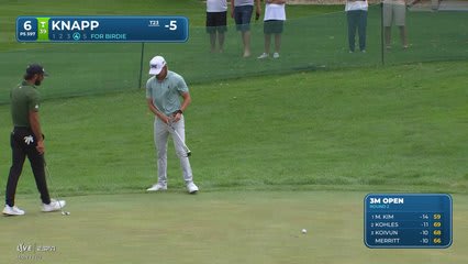 Jake Knapp | Round 2 | 6th hole | Shot 5 | 2026 3M Open