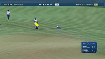 Hideki Matsuyama | Round 3 | 11th hole | Shot 3 | 2026 THE PLAYERS