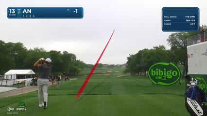 Byeong Hun An | Round 1 | 13th hole | Shot 1 | 2025 THE CJ CUP