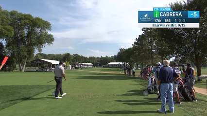 Ángel Cabrera | Round 1 | 17th hole | Shot 1 | 2025 Sanford Int