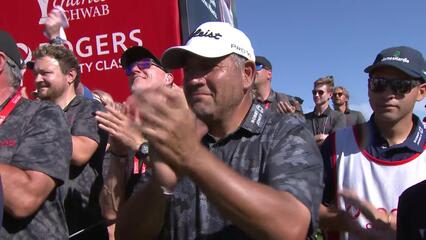 Richard Green | Round 3 | 18th hole | Shot 4 | 2025 Rogers Charity