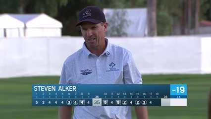 Steven Alker | Round 4 | 17th hole | Shot 4 | 2025 Charles Schwab