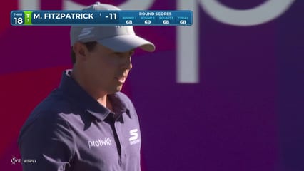 Matt Fitzpatrick | Round 4 | 18th hole | Shot 3 | 2026 Valspar