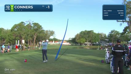 Corey Conners | Round 1 | 12th hole | Shot 1 | 2026 Valspar