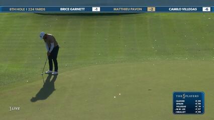 Matthieu Pavon | Round 1 | 8th hole | Shot 4 | 2025 THE PLAYERS