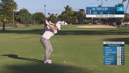 Nick Taylor | Round 2 | 15th hole | Shot 2 | 2026 Sony Open