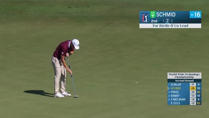 Matti Schmid | Round 2 | 2nd hole | Shot 3 | 2025 World Wide Technology