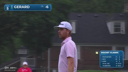 Ryan Gerard | Round 2 | 5th hole | Shot 3 | 2025 Rocket Classic