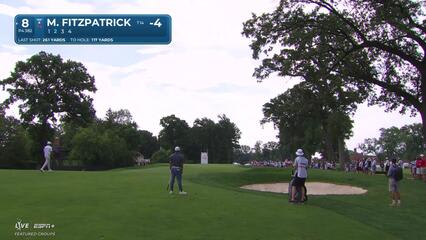 Matt Fitzpatrick | Round 1 | 8th hole | Shot 2 | 2025 Rocket Classic