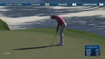 Sam Burns | Round 1 | 1st hole | Shot 5 | 2025 THE PLAYERS