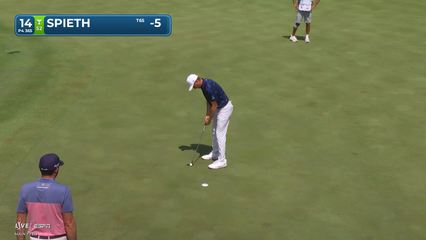 Jordan Spieth | Round 4 | 14th hole | Shot 4 | 2026 John Deere