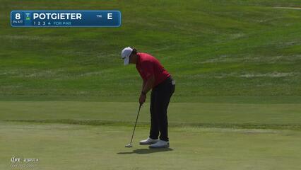 Aldrich Potgieter | Round 1 | 8th hole | Shot 4 | 2025 John Deere