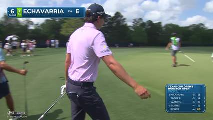 Nico Echavarria | Round 1 | 6th hole | Shot 3 | 2026 Texas Children's