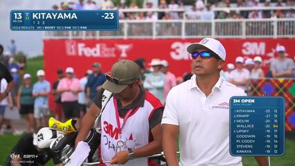Kurt Kitayama | Round 4 | 13th hole | Shot 1 | 2025 3M Open