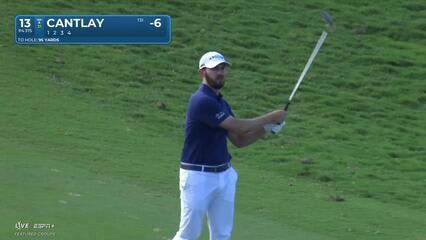 Patrick Cantlay | Round 2 | 13th hole | Shot 2 | 2025 The Sentry