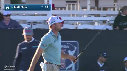 Sam Burns | Round 1 | 17th hole | Shot 5 | 2025 Arnold Palmer