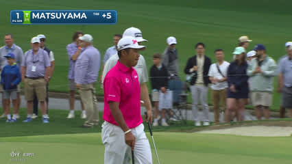 Hideki Matsuyama | Round 3 | 1st hole | Shot 4 | 2026 Truist Championship
