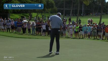 Lucas Glover | Round 3 | 5th hole | Shot 4 | 2025 Sony Open