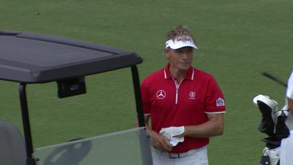 Bernhard Langer | Round 3 | 18th hole | Shot 2 | 2025 Dominion