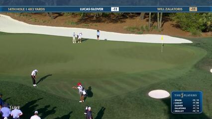 Lucas Glover | Round 3 | 14th hole | Shot 3 | 2025 THE PLAYERS
