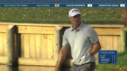 Alex Noren | Round 1 | 12th hole | Shot 2 | 2026 THE PLAYERS