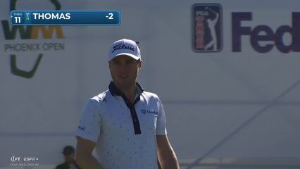 Justin Thomas | Round 1 | 2nd hole | Shot 4 | 2025 WM Phoenix Open