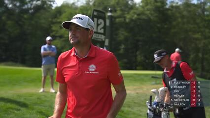 Keegan Bradley | Round 4 | 12th hole | Shot 1 | 2025 Travelers