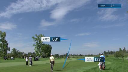 Miguel Angel Jiménez | Round 1 | 11th hole | Shot 2 | 2025 Rogers Charity