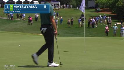 Hideki Matsuyama | Round 1 | 1st hole | Shot 3 | 2026 Truist Championship