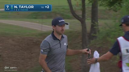 Nick Taylor | Round 2 | 7th hole | Shot 3 | 2025 Houston Open