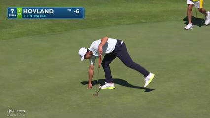 Viktor Hovland | Round 3 | 7th hole | Shot 3 | 2026 RBC Canadian