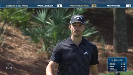 Rasmus Hojgaard | Round 2 | 8th hole | Shot 3 | 2025 THE PLAYERS