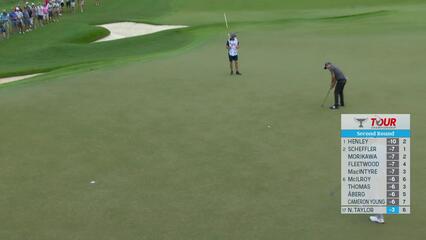 Nick Taylor | Round 2 | 7th hole | Shot 3 | 2025 TOUR Championship