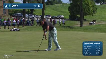 Jason Day | Round 2 | 2nd hole | Shot 4 | 2025 John Deere