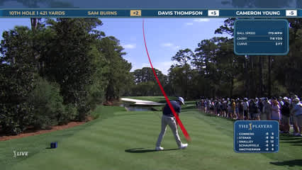 Sam Burns | Round 2 | 10th hole | Shot 1 | 2026 THE PLAYERS